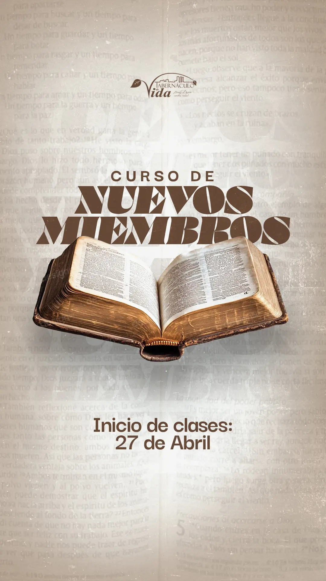 Diseño Gráfico - Iglesia Tabernáculo de Vida Madrid image 10